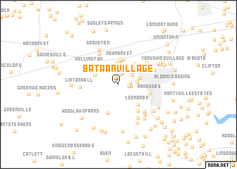 map of Bataan Village