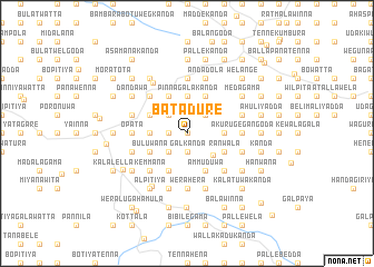 map of Batadure
