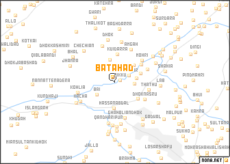 map of Batāhad