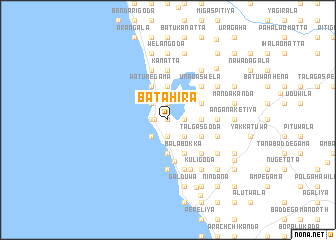 map of Batahira