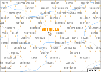 map of Bataillé