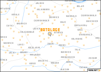 map of Batalage