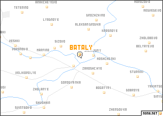 map of Bataly