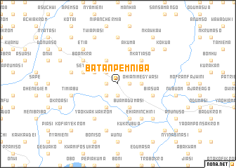 map of Batanpemniba