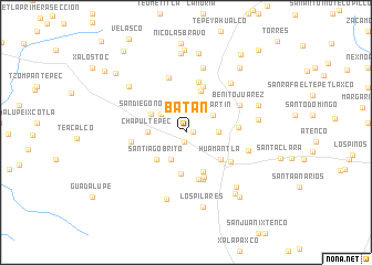 map of Batán
