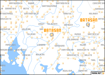 map of Batasan