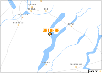 map of Batāwar