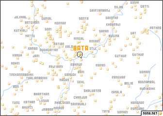 map of Bāta