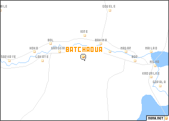 map of Batchaoua