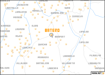 map of Batero