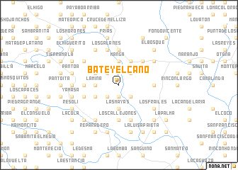 map of Batey El Caño