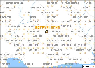 map of Batey El Ocho