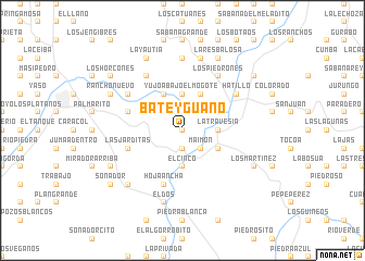 map of Batey Guano