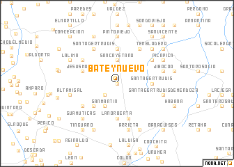map of Batey Nuevo