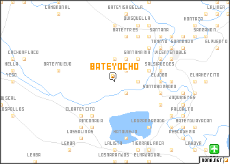map of Batey Ocho