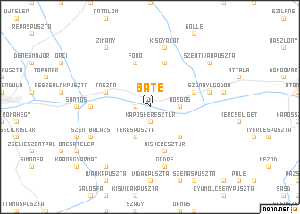 map of Baté