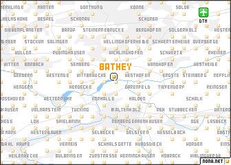 map of Bathey