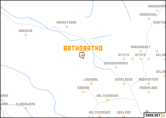 map of Bathobatho