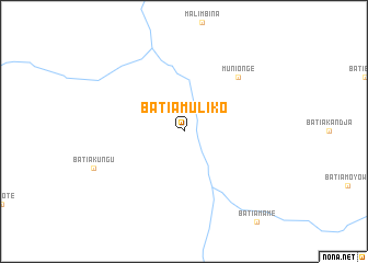 map of Batiamuliko