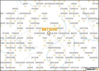 map of Batiema