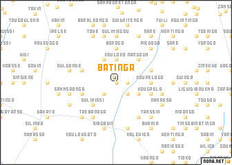 map of Bâtinga