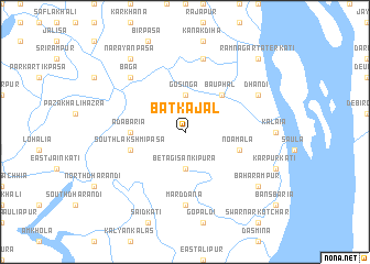 map of Batkājal