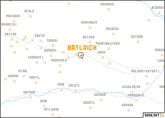 map of Batlaich