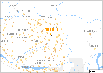 map of Batoli