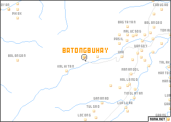 map of Batong Buhay