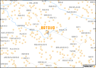 map of Batovo