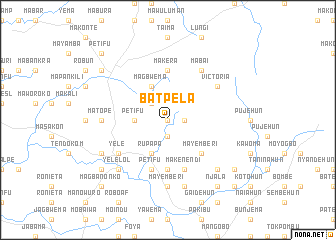 map of Batpela