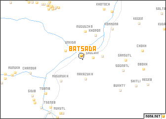map of Batsada