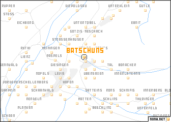 map of Batschuns