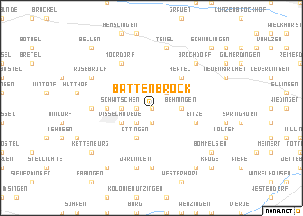 map of Battenbrock