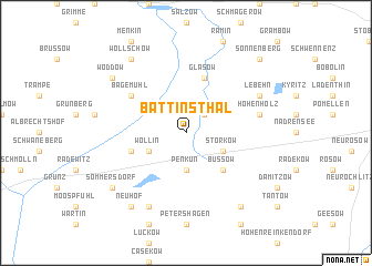 map of Battinsthal