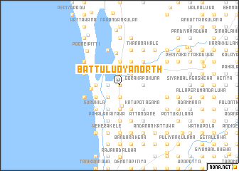 map of Battuluoya North