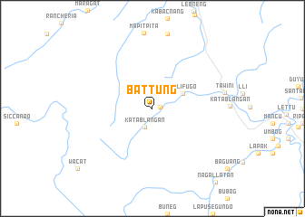 map of Battung