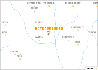 map of Batua-Patambo