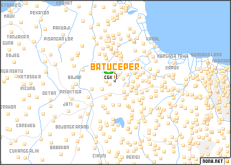 map of Batuceper