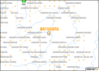 map of Batu Gong