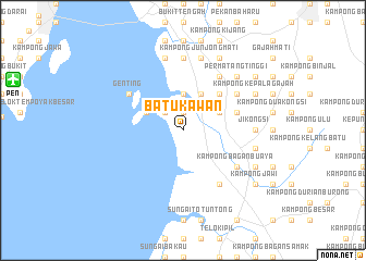 map of Batu Kawan