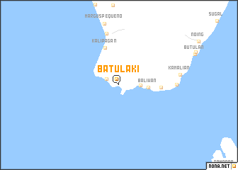 map of Batulaki