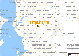 map of Batu Lintang