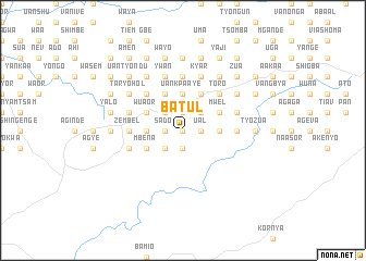 map of Batul