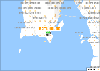 map of Batu Maung