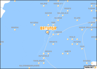 map of Batunda