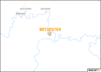 map of Batu Puteh