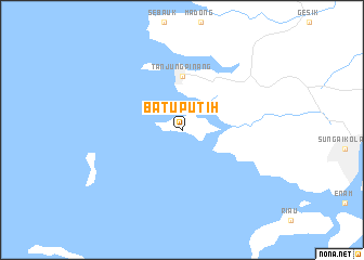 map of Batuputih