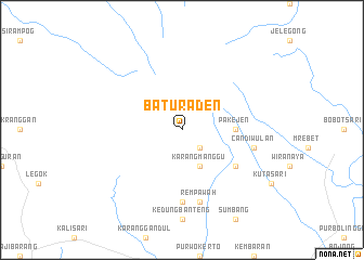 map of Baturaden