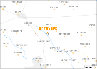 map of Batuyevo
